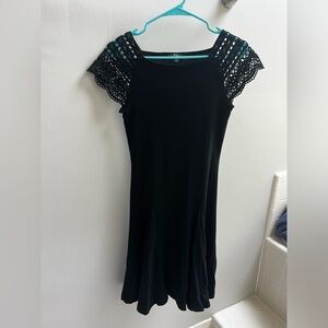 Ralph Lauren Black Midi dress